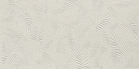 Керамическая плитка 3D Wall Carve Leaf Pearl (40x80) A58A