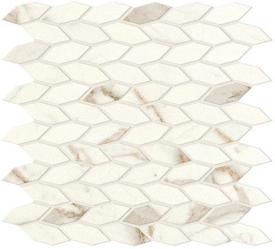Мозаика Marvel Calacatta Prestigio Mos. Twist Silk (30.5x30.5) A4WP