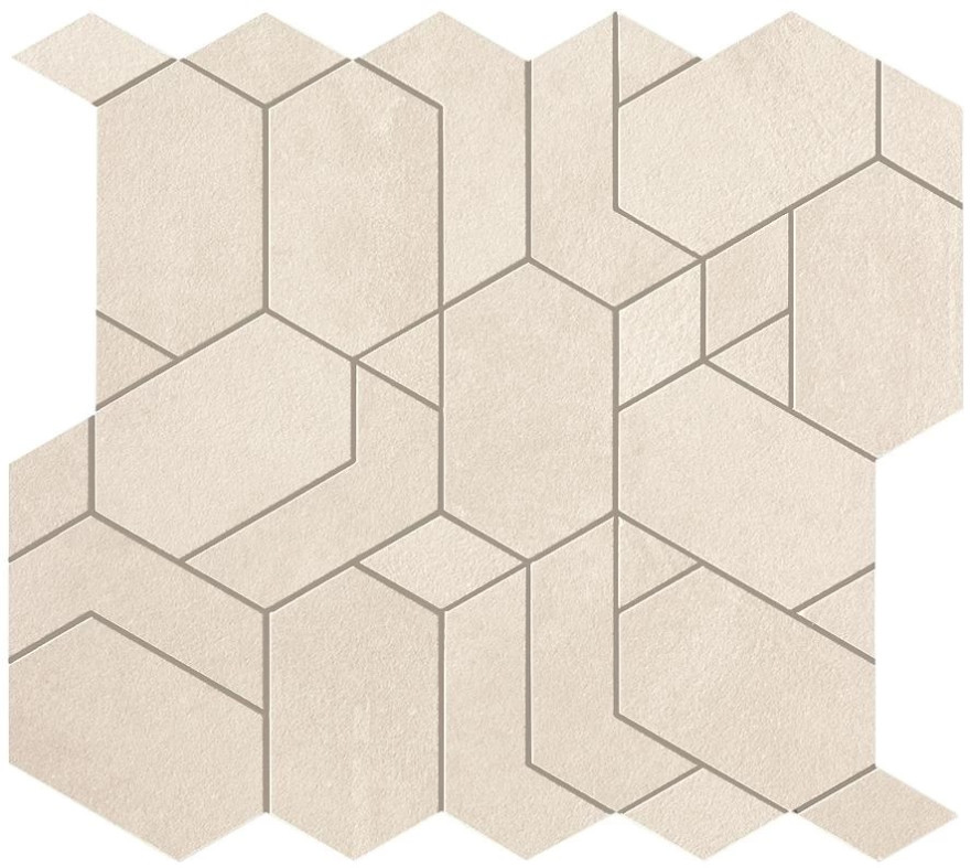 Boost Pro Ivory Mosaico Shapes A0P8 A0P8