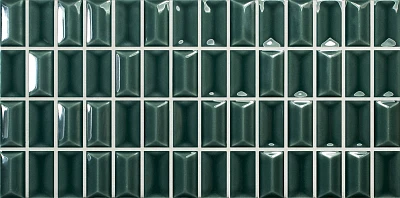 Керамическая плитка 3DB Diamond Emerald Gloss 12,5x25