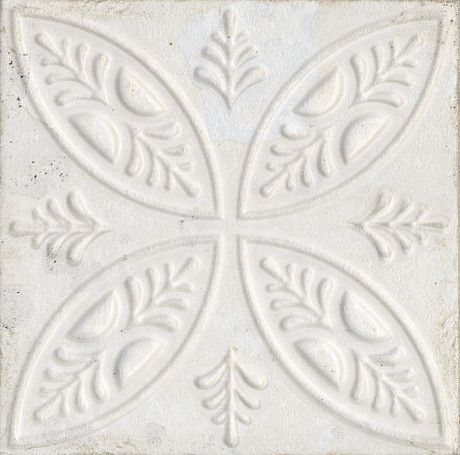 Настенная плитка Aged White Ornato (20x20)