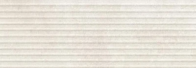 Керамическая плитка Travertino Wall Struttura 3D Dorica Cross Bianco Rett 40x120 RCUM