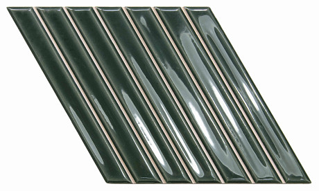 Керамическая плитка Spike Bars A Royal Green 15x25,9
