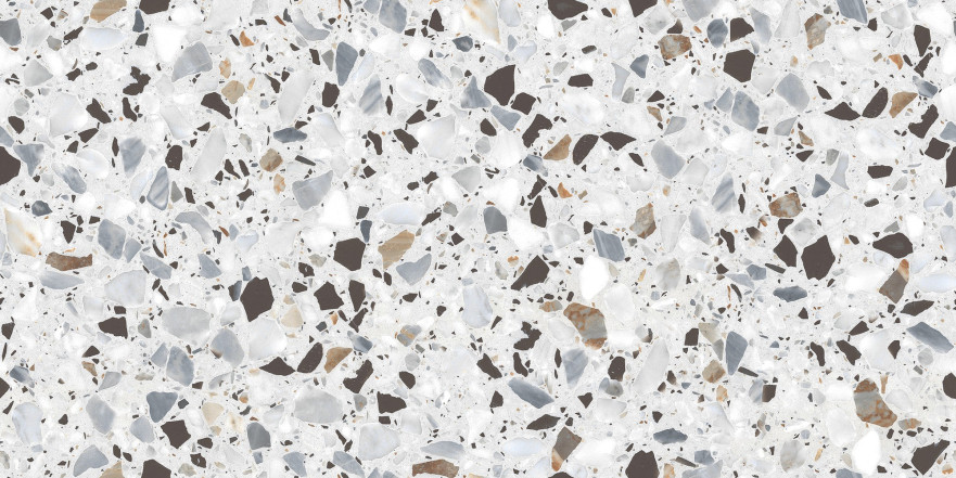 Керамогранит 2550 Terrazzo White NTT99606M (600x1200) NTT99606M