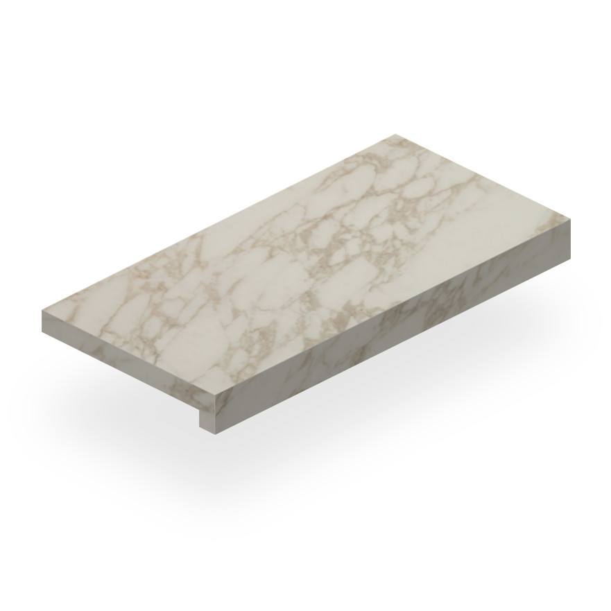 Ступень Marvel Royal Calacatta Scalino Lapp. (33x150) AFCR AFCR
