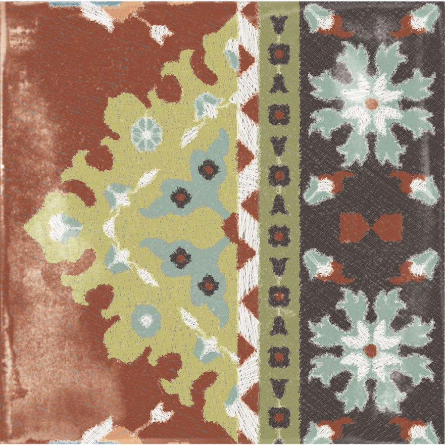 Керамогранит Play Carpet mix multicolor PF60003351 (20x20) PF60003351