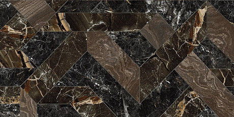 Керамогранит Rhapsody Outline dark levigato rettificato 118714 (60x120)