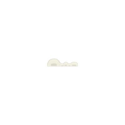 Бордюр LaDiva Angolo Torello Venezia Latte 3x7,5 Luc