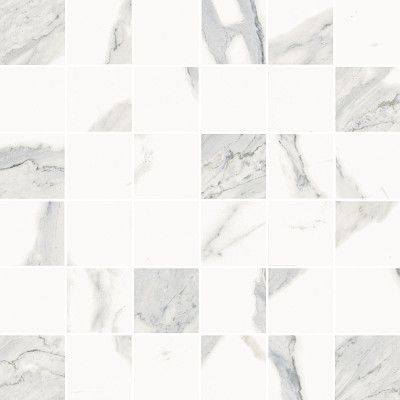 Мозаика Stellaris Statuario White Mosaico (30x30) 610110001135