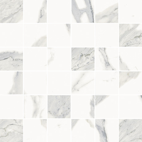 Мозаика Stellaris Statuario White Mosaico (30x30) 610110001135