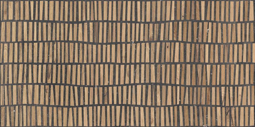 Керамогранит 0004880 Nordik Stone Domino Black Nat Rett (60x120) 0004880