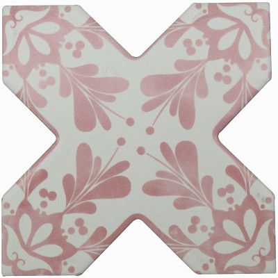 Керамогранит BECOLORS CROSSDEC. STENCIL CORAL (13.25x13.25) CV67386