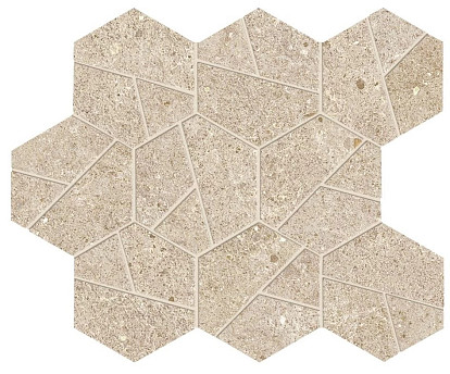 Мозаика Boost Stone Cream Mosaico Hex
