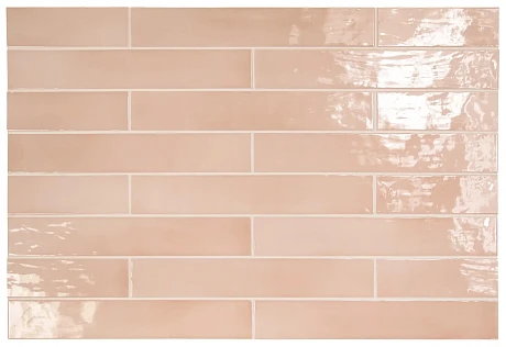 Керамическая плитка Manacor Blush Pink (6.5x40) 26924