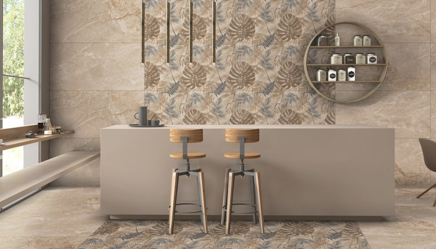 Керамогранит Lambert Brown Decor (60х120) OC0000142