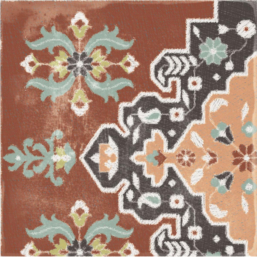 Керамогранит Play Carpet mix multicolor PF60003351 (20x20) PF60003351