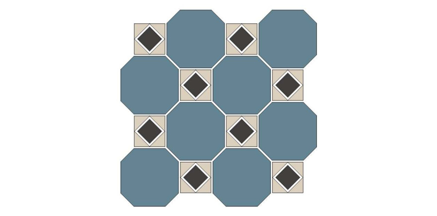 Мозаика YORK BLUE SHEET (30.6x30.6)
