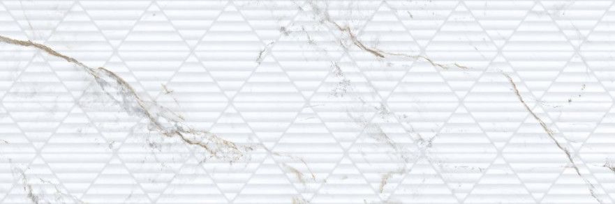 Декор 9547 Iguazu White Relieve (30х90) PCD000047