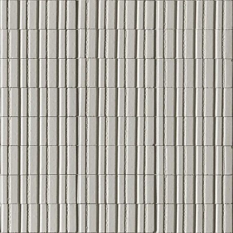 Керамогранит RAEL Glacé Struttura 3D Rayé Bianco Glossy 7,5x20