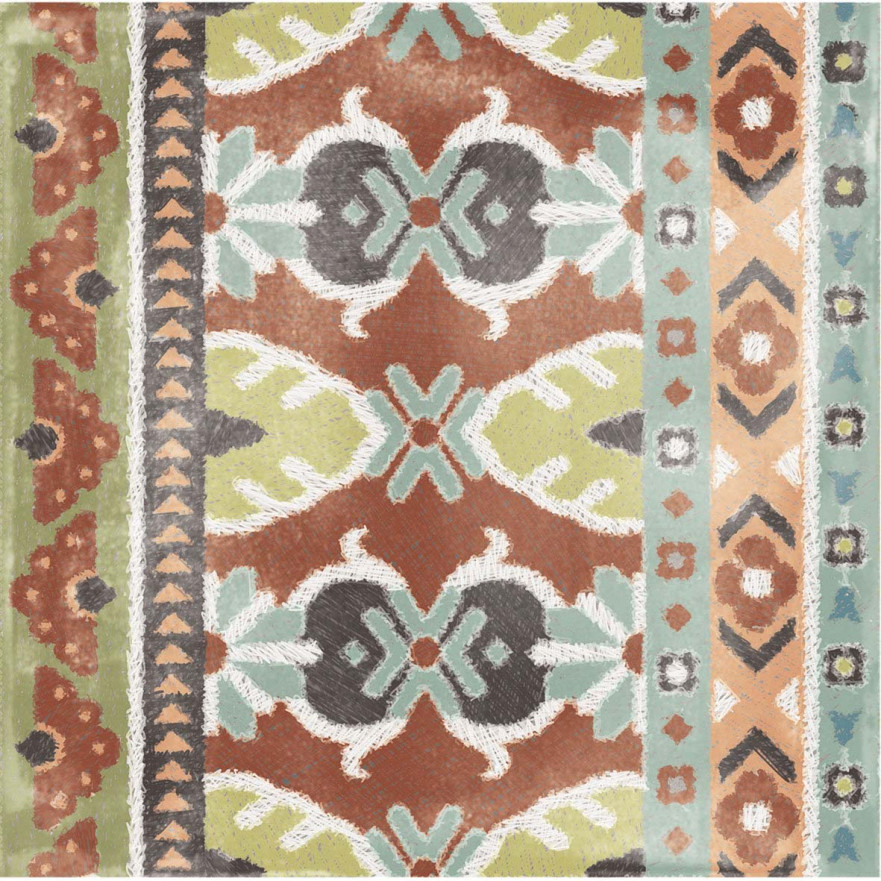 Керамогранит Play Carpet mix multicolor PF60003351 (20x20) PF60003351