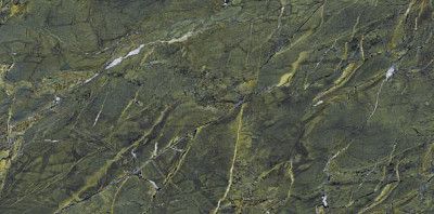 Керамогранит Ultra Marmi VERDE KARZAI Luc Shiny (300x150) 6mm UM6L300637