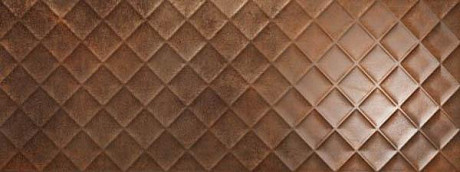 Керамическая плитка Metallic Chess Corten ret (45x120) 678.0015.0441