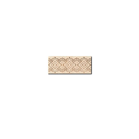 Декор Iris Ceramica Керамическая плитка Bellagio List. Gemme Beige 10x25 762047