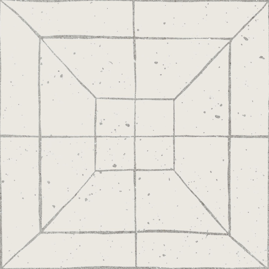 Керамическая плитка Square Sketch Decor 18.5x18.5 123827