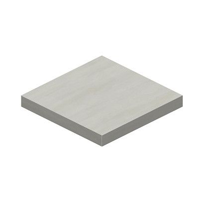 Ступень Marvel Bianco Dolomite Scalino Ang. Dx (33x33) ATEE
