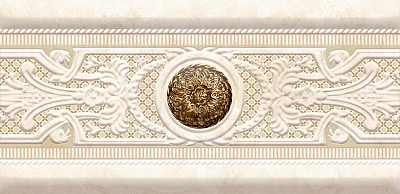 Crystile 72 Бордюр Центр 14,5x29,5