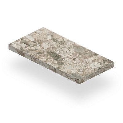 Ступень угловая левая Forte Dei Marmi Ceppo Ap. Cream Scal. Ang. SX(33x160)