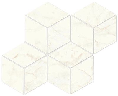 Мозаика Marvel Calacatta Delicato Mos. Esagono Matt (30x35) A417