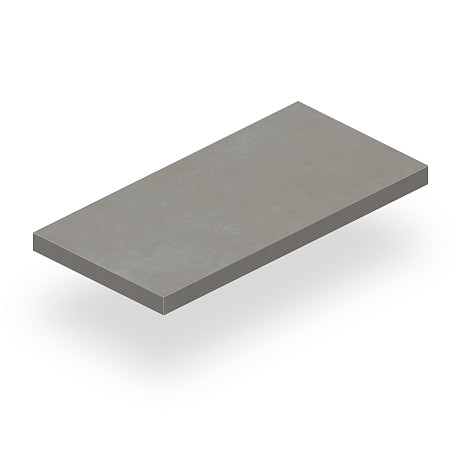 Ступень угловая правая Rinascente Grey ScalinoAngolareDX 620070802237 (33x80)