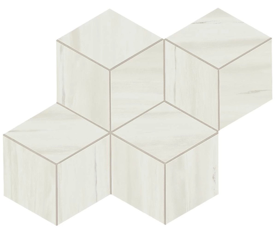 Marvel Bianco Dolomite Mosaico Esag. Lapp. AS2G AS2G