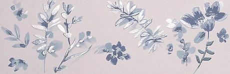 Керамическая плитка Deco&More Flower Blue 30,5x91,5 RT fRCK