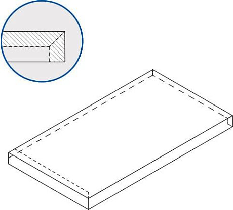 Black X2 Scalino (33X60) Angolare Sx 620070001313