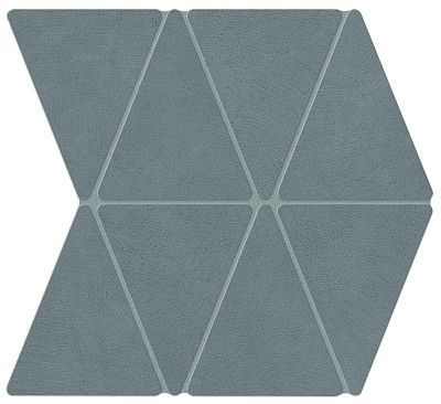 Мозаика Boost Natural Cobalt Mosaico Rhombus (33.8x36.7) A7CS