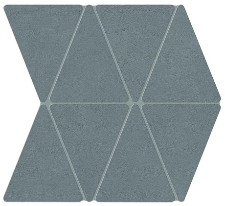 Мозаика Boost Natural Cobalt Mosaico Rhombus (33.8x36.7) A7CS