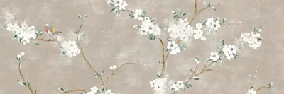 Керамическая плитка RA1Y Mixed Rosa Decoro Fiori di Pesco A Rett. 40x120