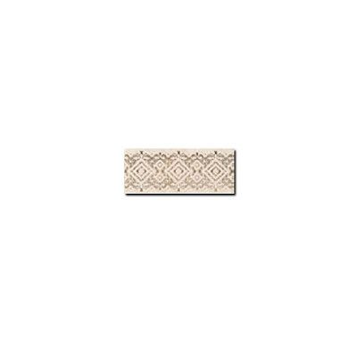 Декор Iris Ceramica Керамическая плитка Bellagio List. Gemme Crema 10x25 762048