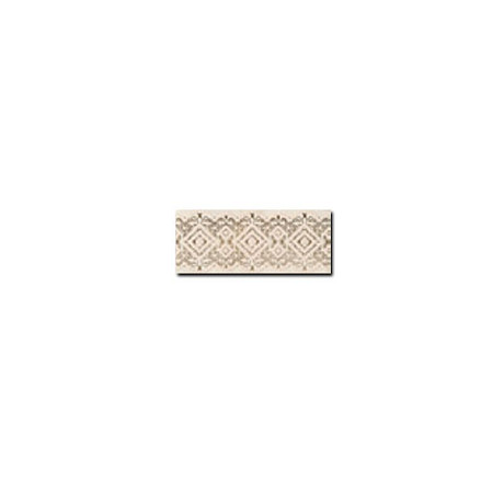 Декор Iris Ceramica Керамическая плитка Bellagio List. Gemme Crema 10x25 762048