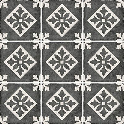 Керамогранит Art Nouveau Padua Black (20x20) 24416