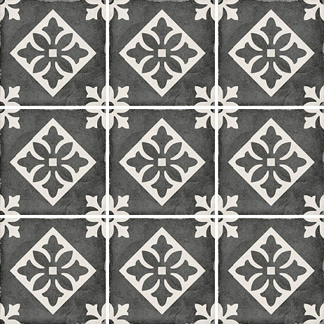 Керамогранит Art Nouveau Padua Black (20x20) 24416