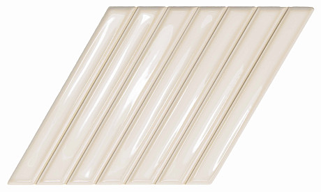 Керамическая плитка Spike Bars B Deep White 15x25,9