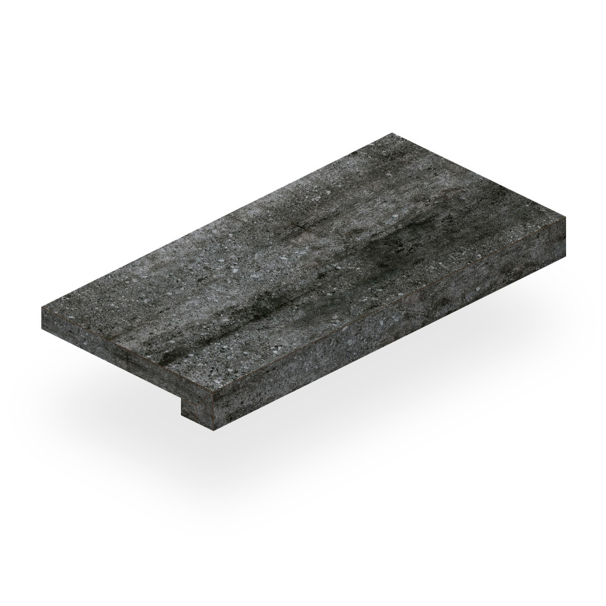 Ступень Scalino c.retta busker black out BUS970 (45.5x91) BUS970