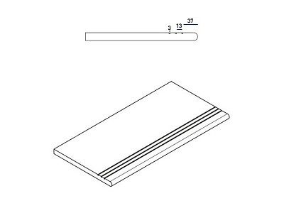 Orobico Gradino Round Grip 620040000107 (30x60)