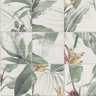 Керамическая плитка Pav. Decor Spring Leaves (20x20)