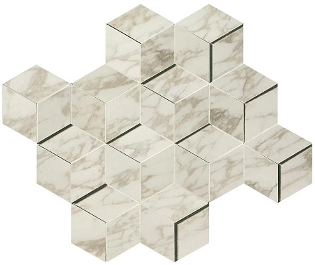 Мозаика Marvel Royal Calacatta Mosaico 3D (26.4x30.5) AEPH