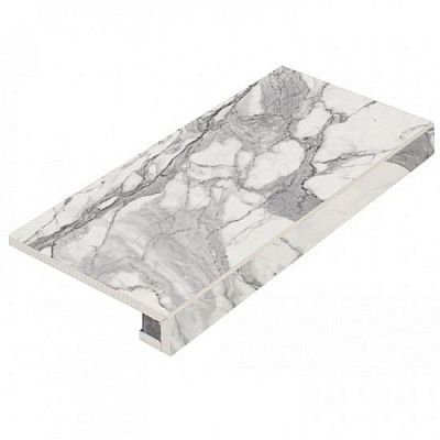 Ступень угловая правая Charme Evo Statuario Scalino Dx 620070001432 (33x80)