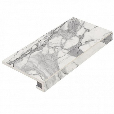 Ступень угловая правая Charme Evo Statuario Scalino Dx 620070001432 (33x80)